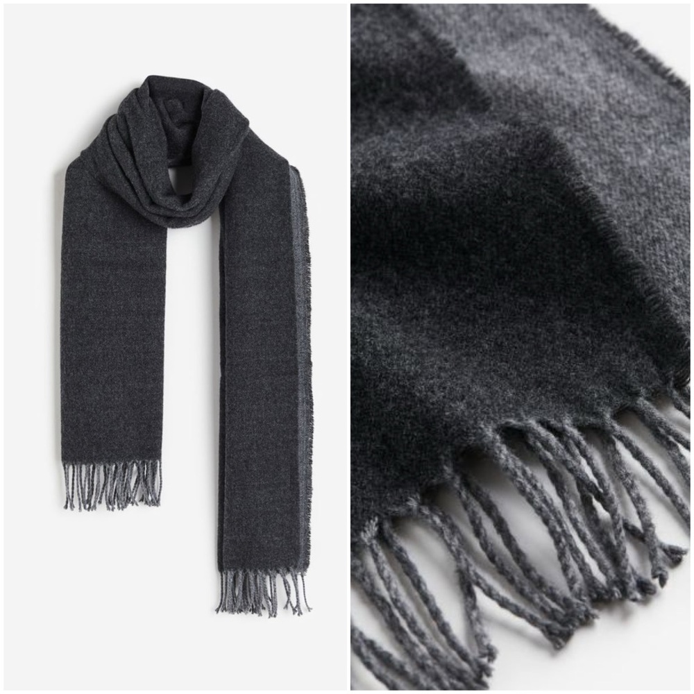 Dark Gray Scarf